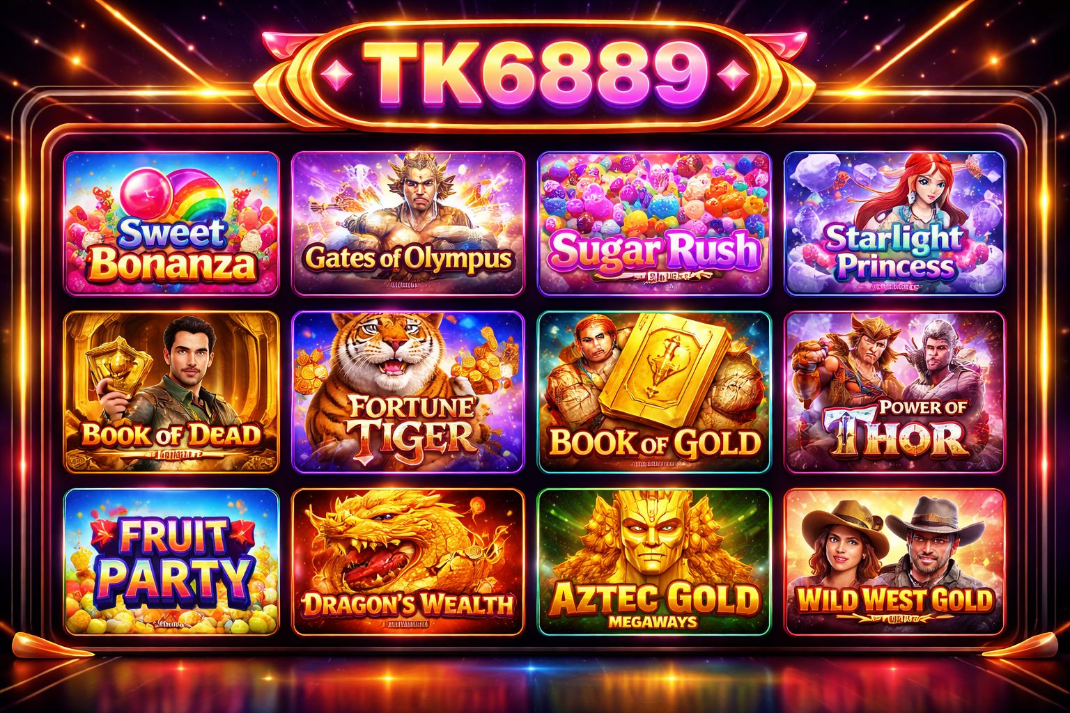 TK6889 Slots - Megaways, Jackpots and Free Spin Offers